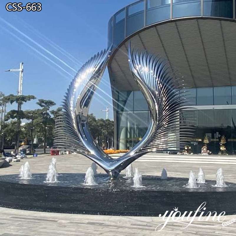 Large Metal Angel Wings Sculpture Outdoor Garden Decor Wholesale CSS-663