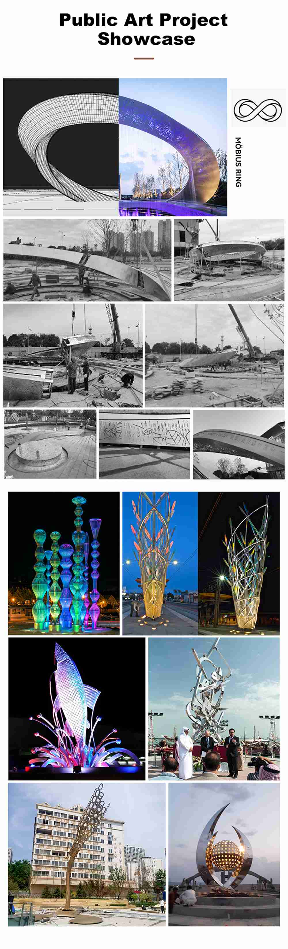 stainless steel sculpture projects