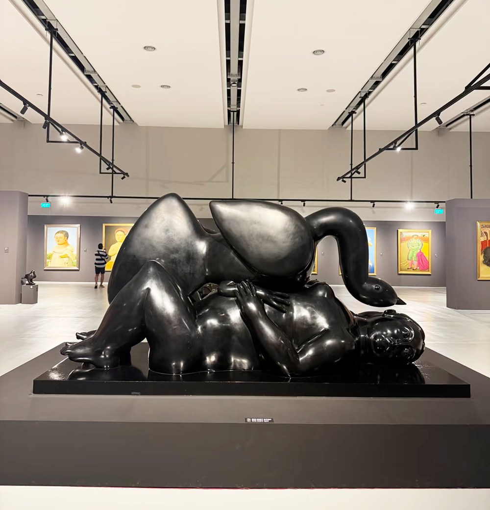 botero leda and the swan modernist interpretation