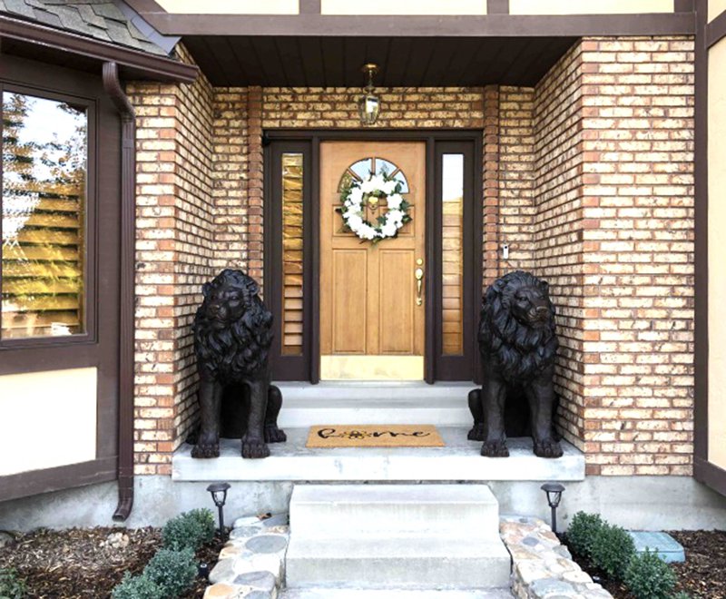 bronze lion sculpture factory