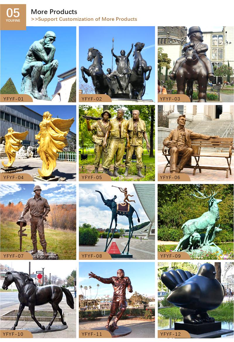 bronze statue
