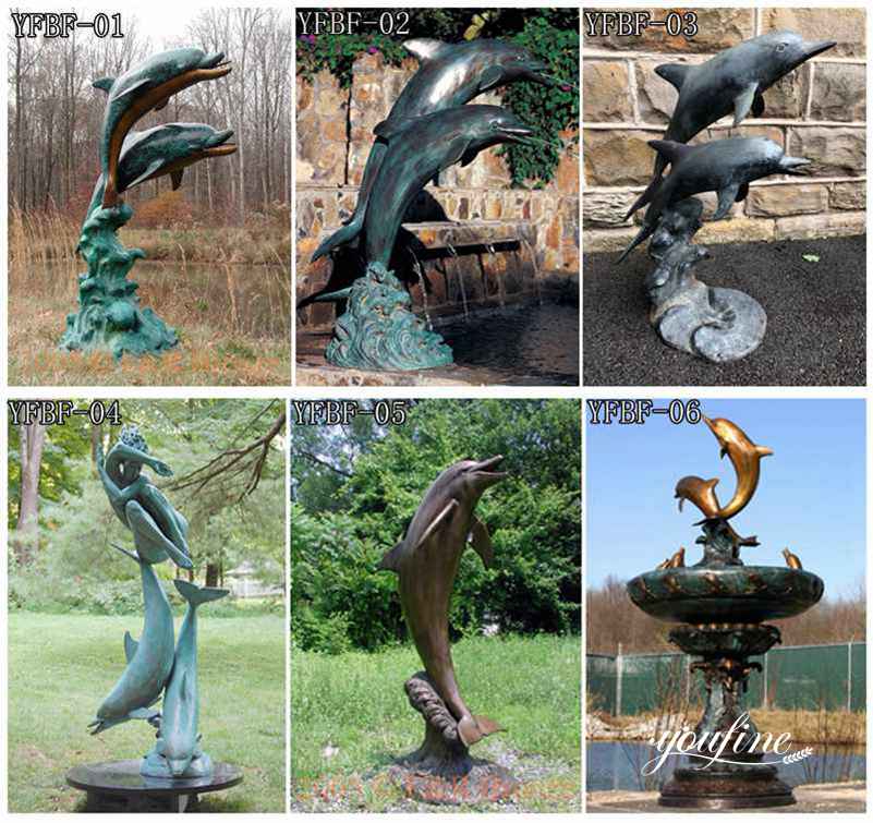 bronze water fountain statues-YouFine Sculpture (4)