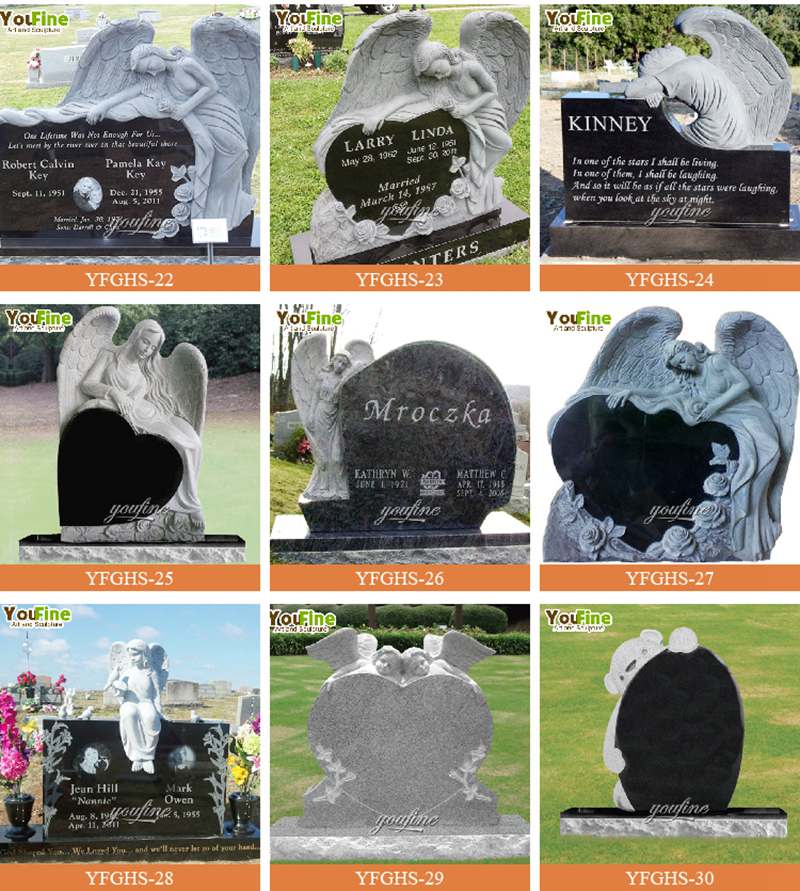 clean marble headstone - YouFine Sculpture 