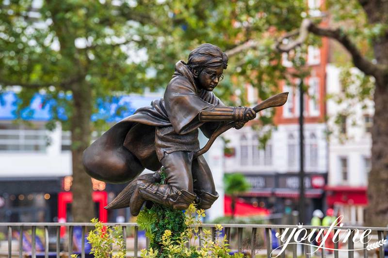 Bronze Harry Potter Garden Statue Hogwarts Art BOK1082 YouFine