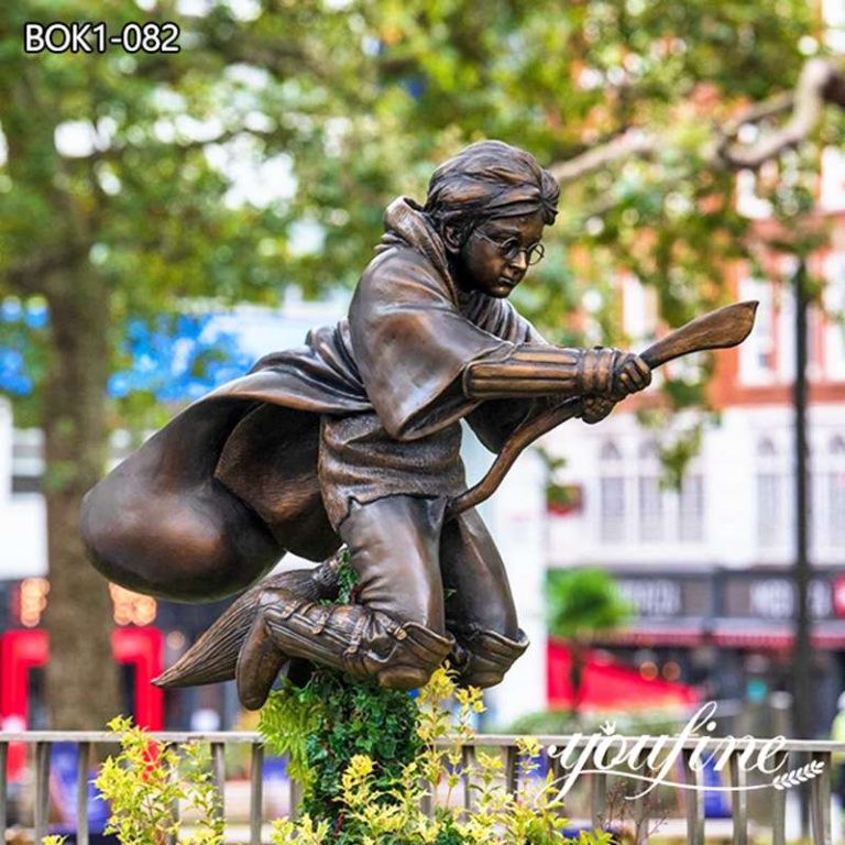 Bronze Harry Potter Garden Statue Hogwarts Art BOK1082 YouFine