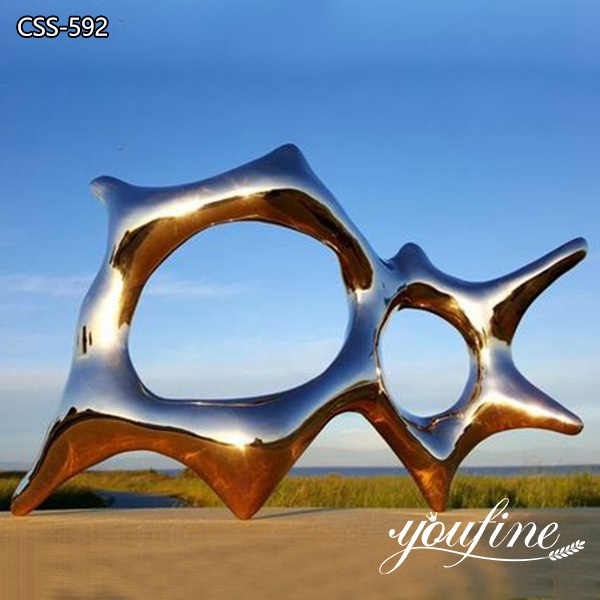 Large Outdoor Metal Sculptures for Sale Modern Landscape Decor CSS-592