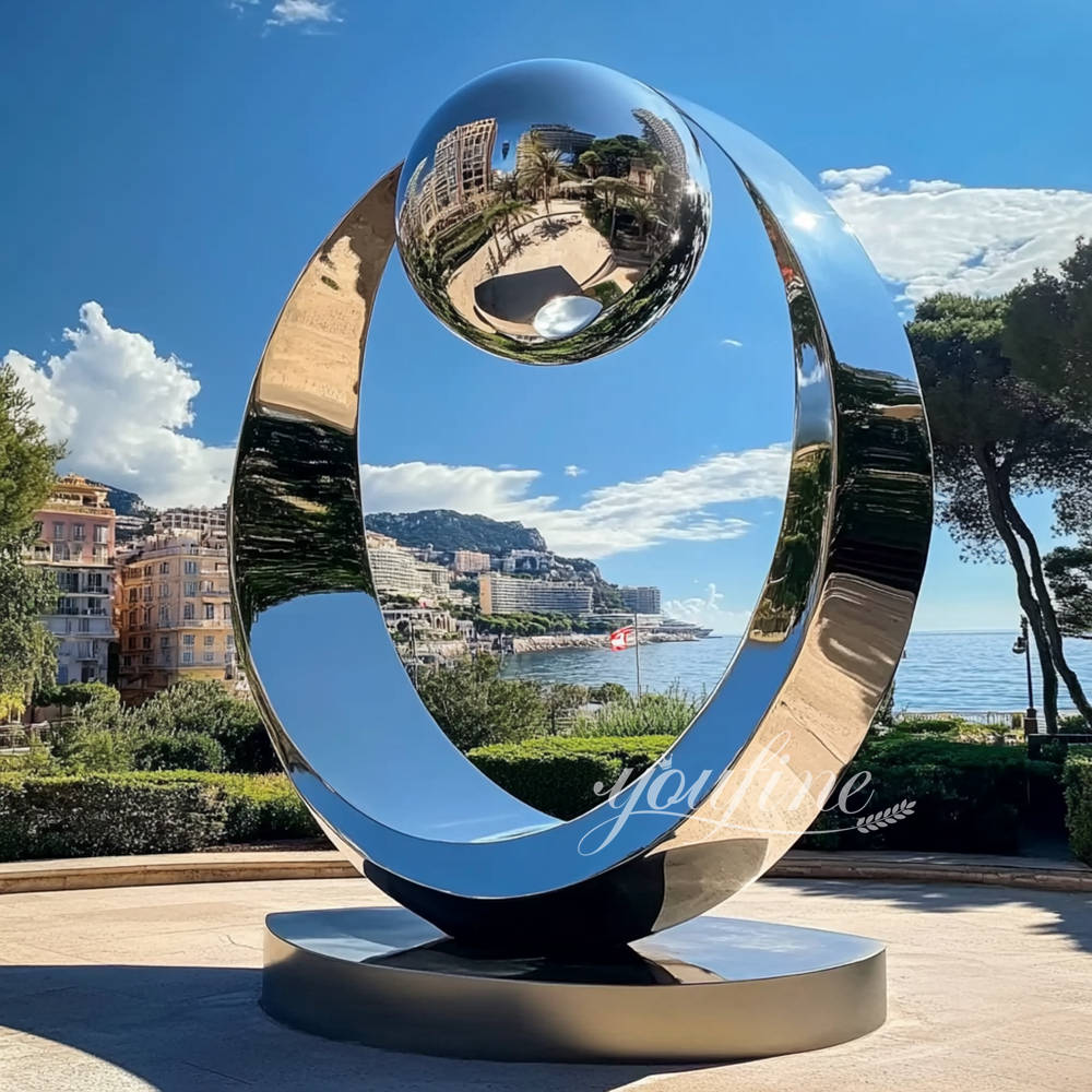 custom large outdoor metal sculpture