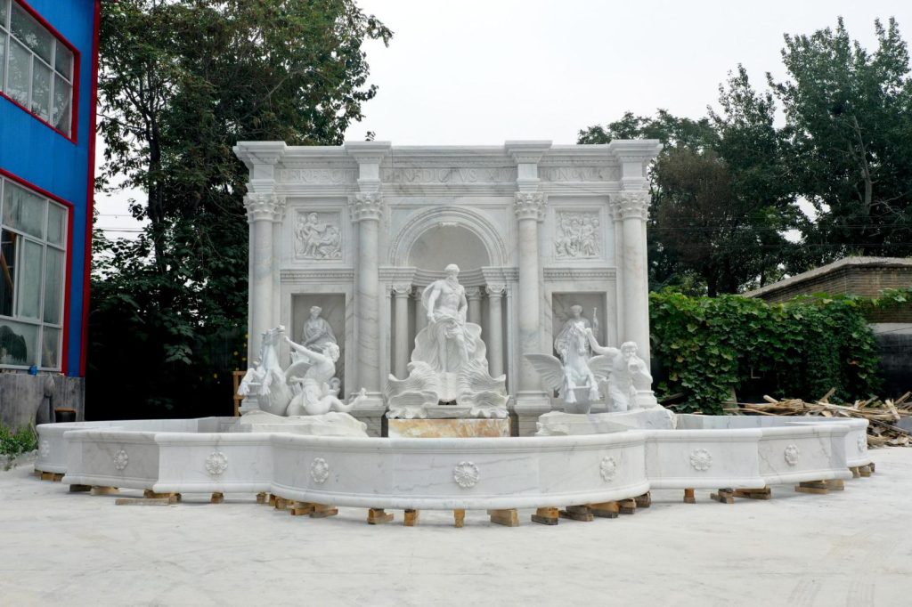 marble trevi fountain 02