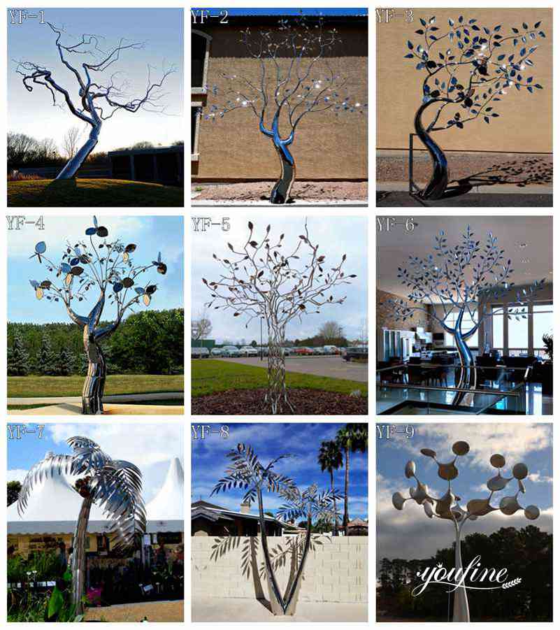 metal tree sculpture for sale-YouFine Sculpture (6)