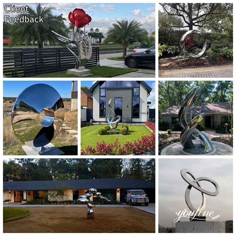 outdoor metal sculptures for sale-YouFine Sculpture (1)