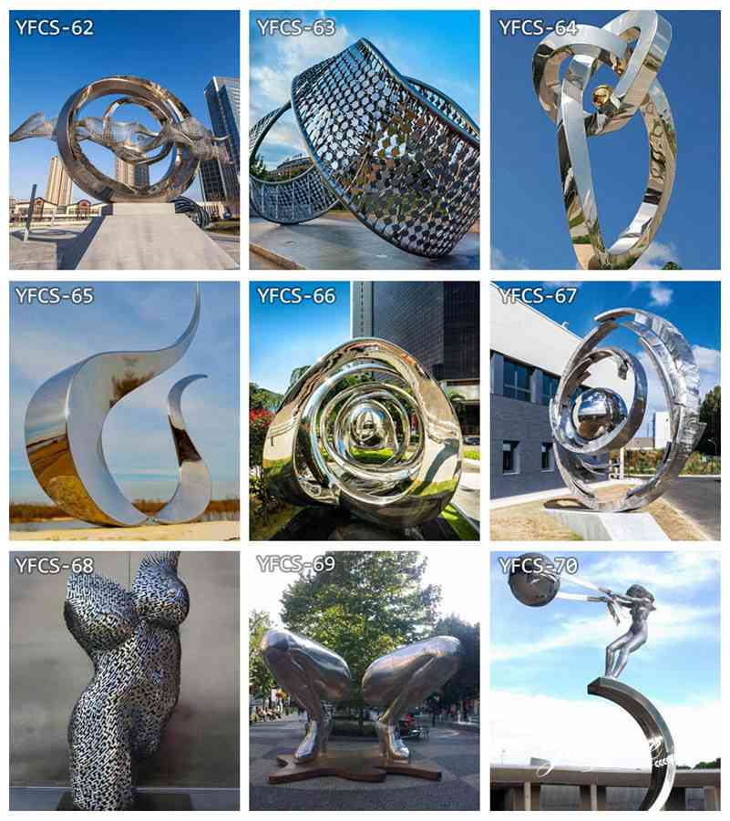outdoor modern metal sculpture-YouFine Sculpture (1)