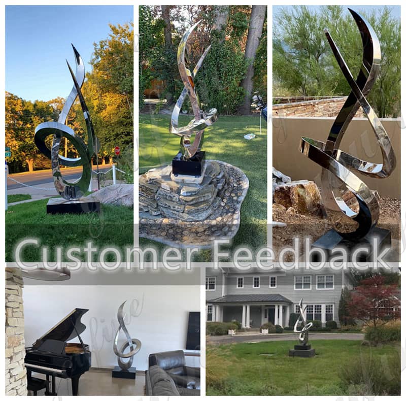 stainless steel sculpture- YouFine Sculpture (2)