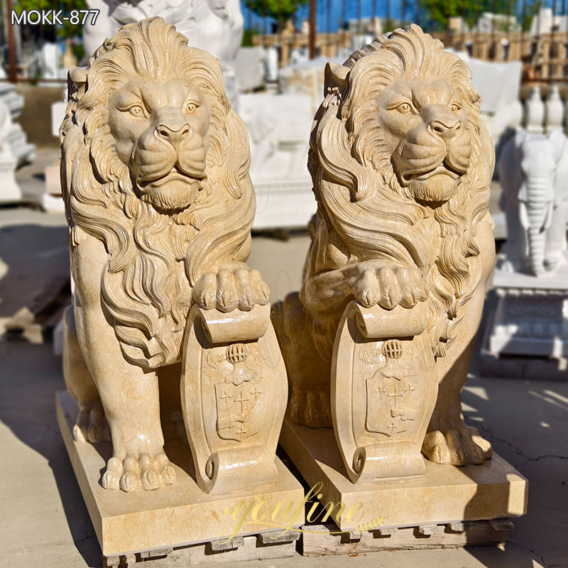 Marble Lion Statues for Outside
