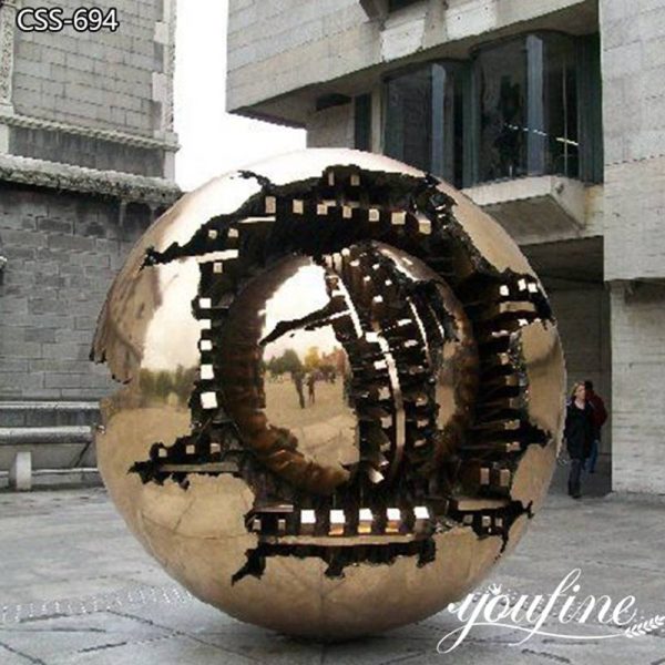 Sphere within Sphere Sculpture Modern Art Decor Supplier CSS-694