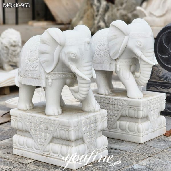 White-Marble-Elephant-Statue-Hand-Carved-Art-for-Sale-3