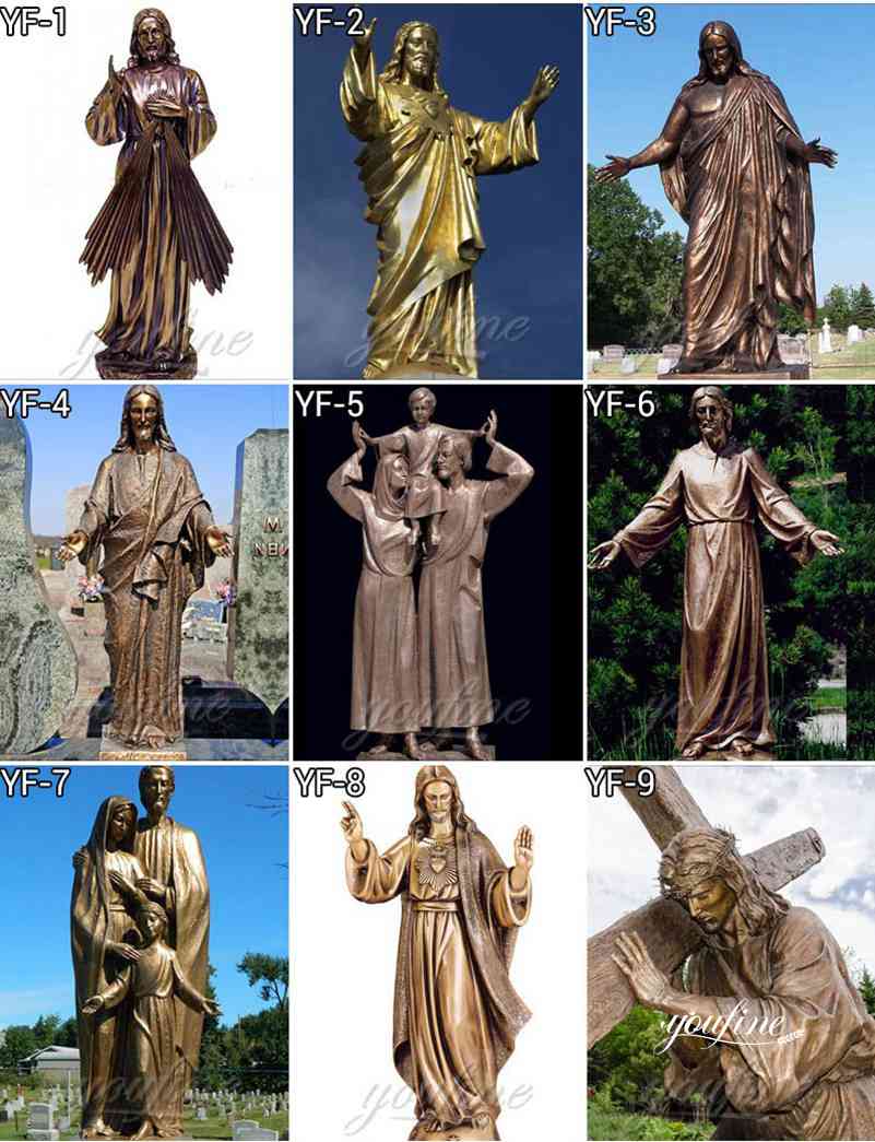 bronze Jesus statue-YouFine Sculpture