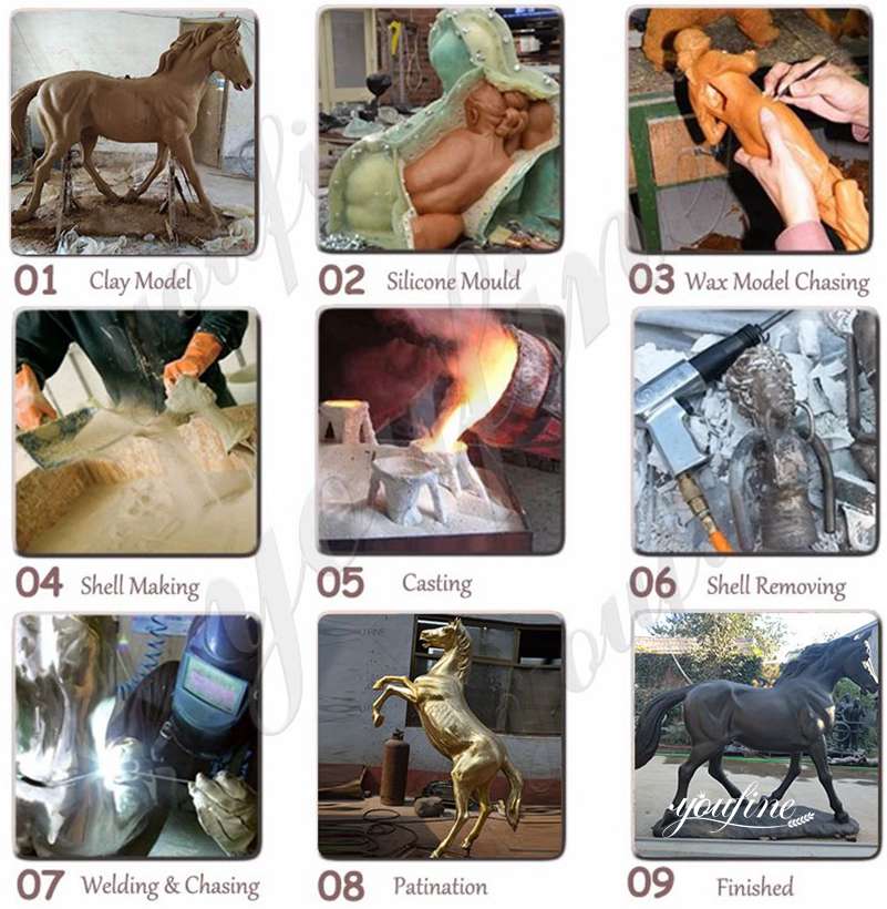 bronze animal statuesYouFine Sculpture