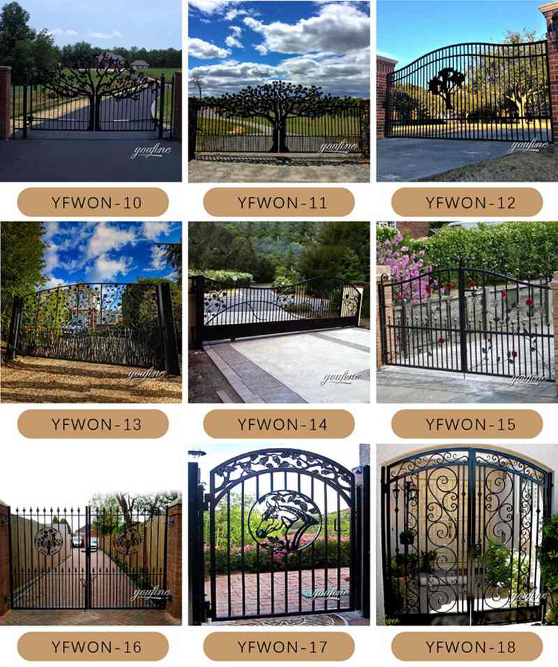 Iron Sliding Gate for Sale Introduction: