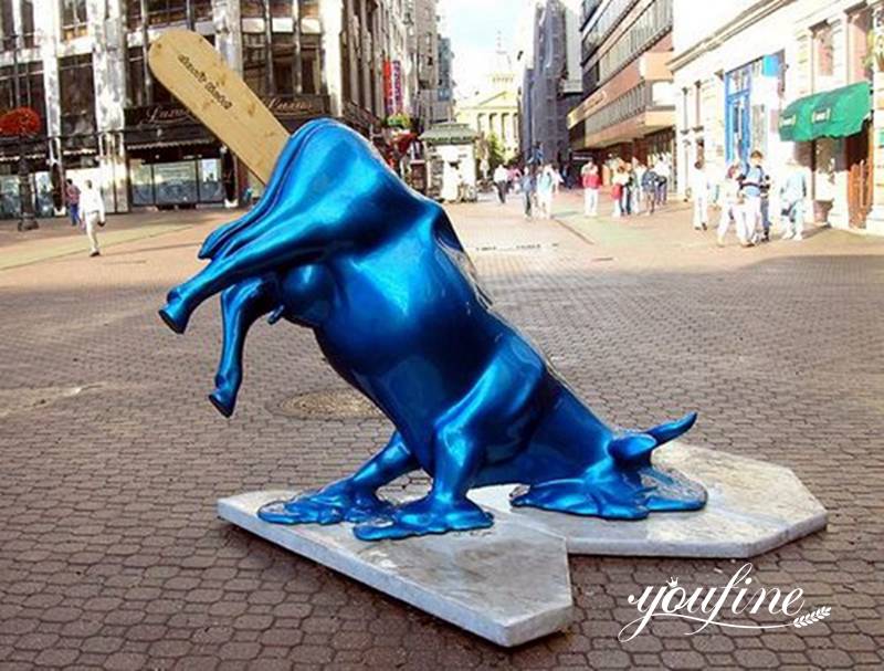 Large Modern Famous Public Art Bull Statue for Sale CSS512 YouFine