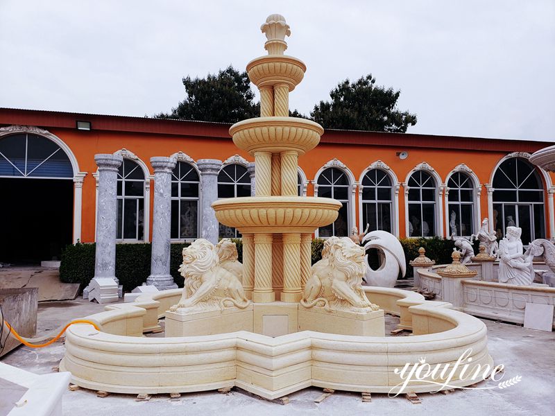 fountain in garden - YouFine Sculpture