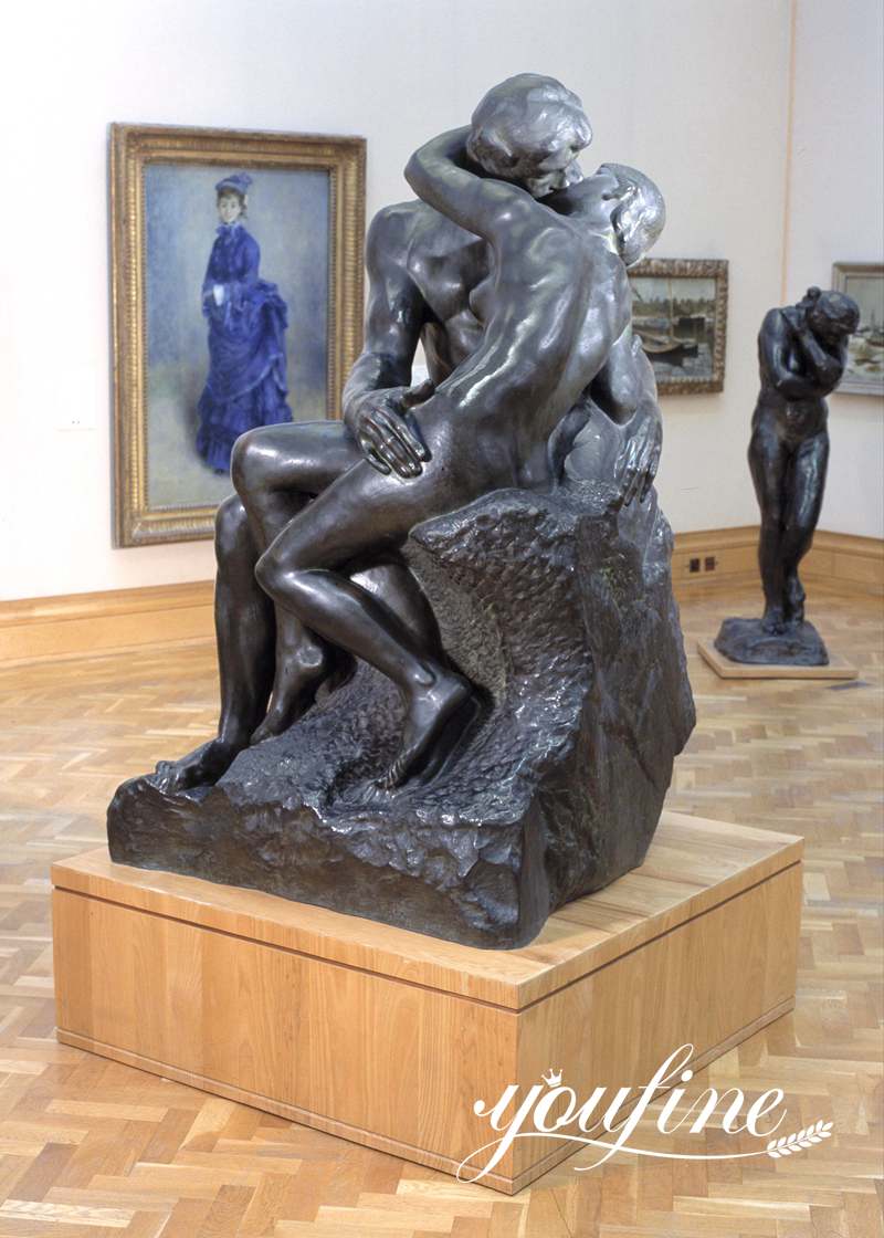 The Kiss Rodin Sculpture Description:
