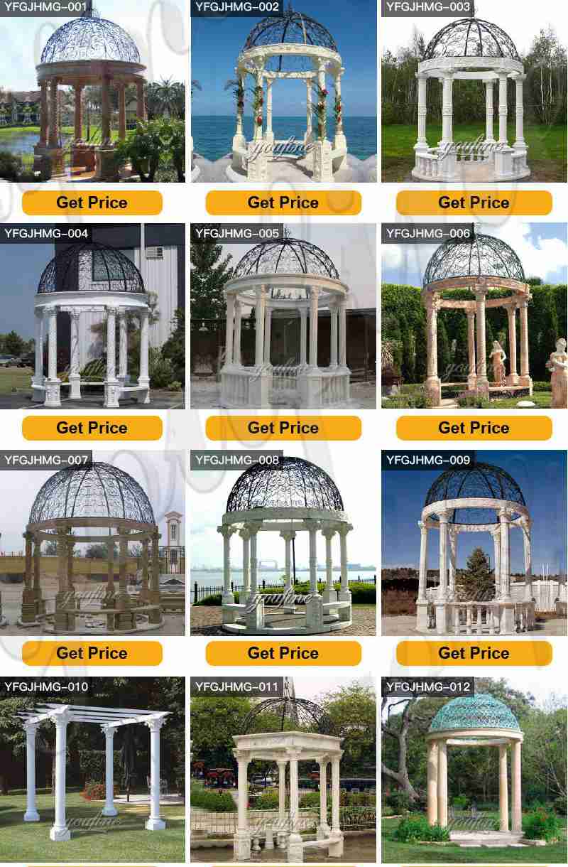 marble gazebo - YouFine Sculpture