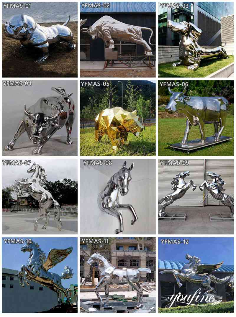 metal animal sculpture-YouFine Sculpture (2)