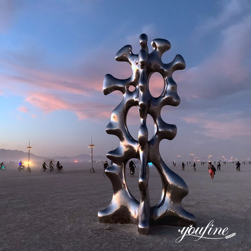 metal coral sculpture -YouFine Sculpture (1)