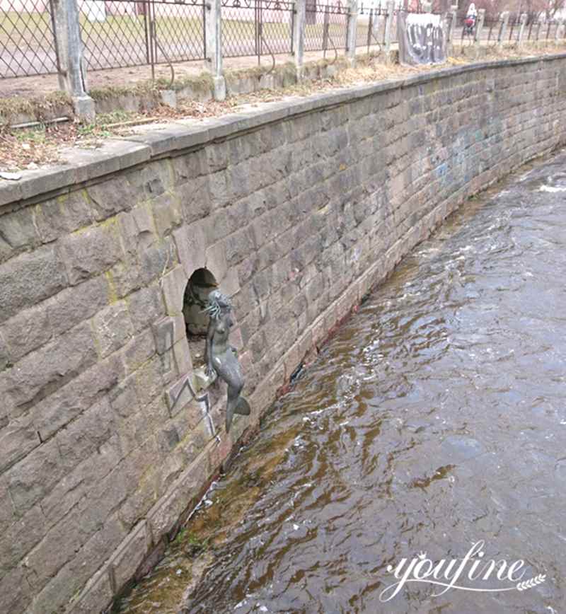 A mermaid in Lithuania: