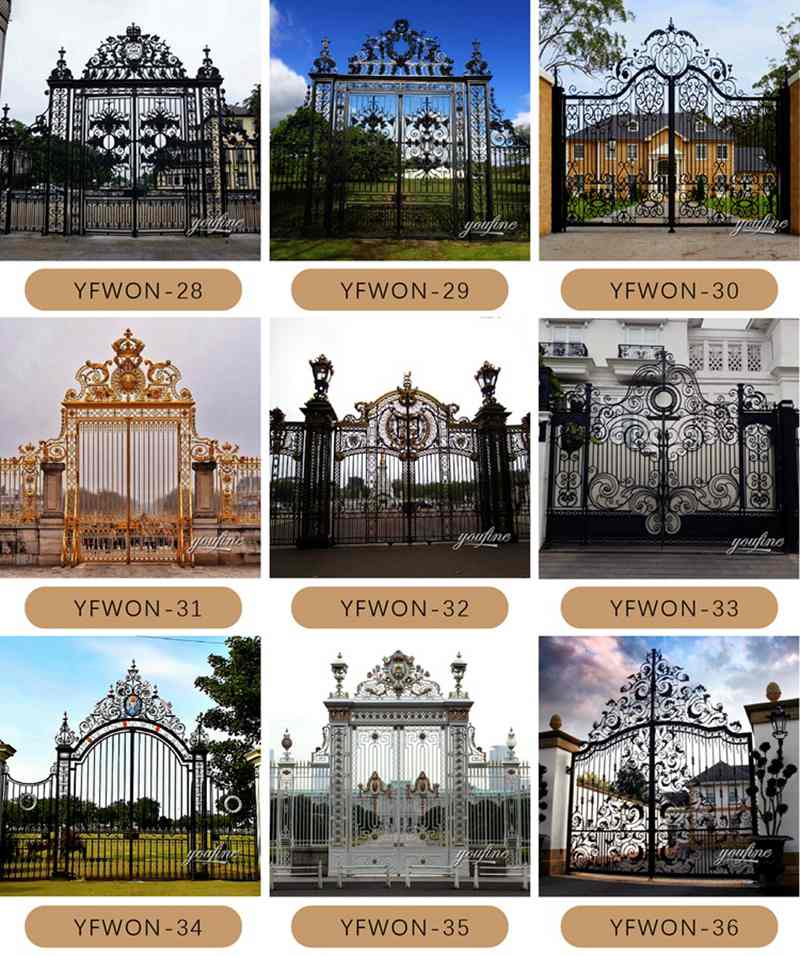 Numerous Iron Gate Designs: