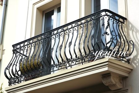 Wrought Iron Juliette Balconies House Window Decor Factory Supplier IOK-152