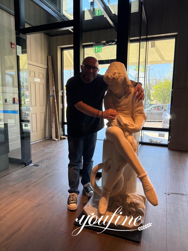 Young Columbus Marble Statue feedback