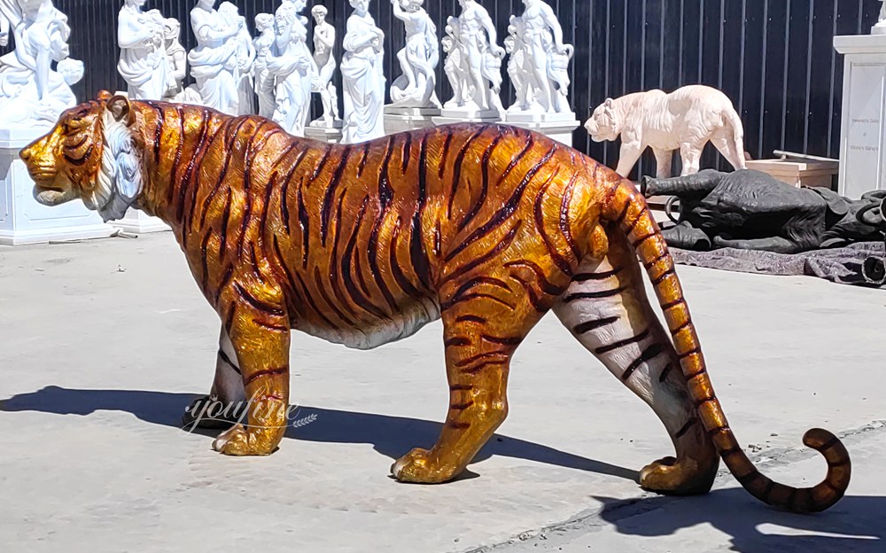 Wild animals Life-size Tiger Statue