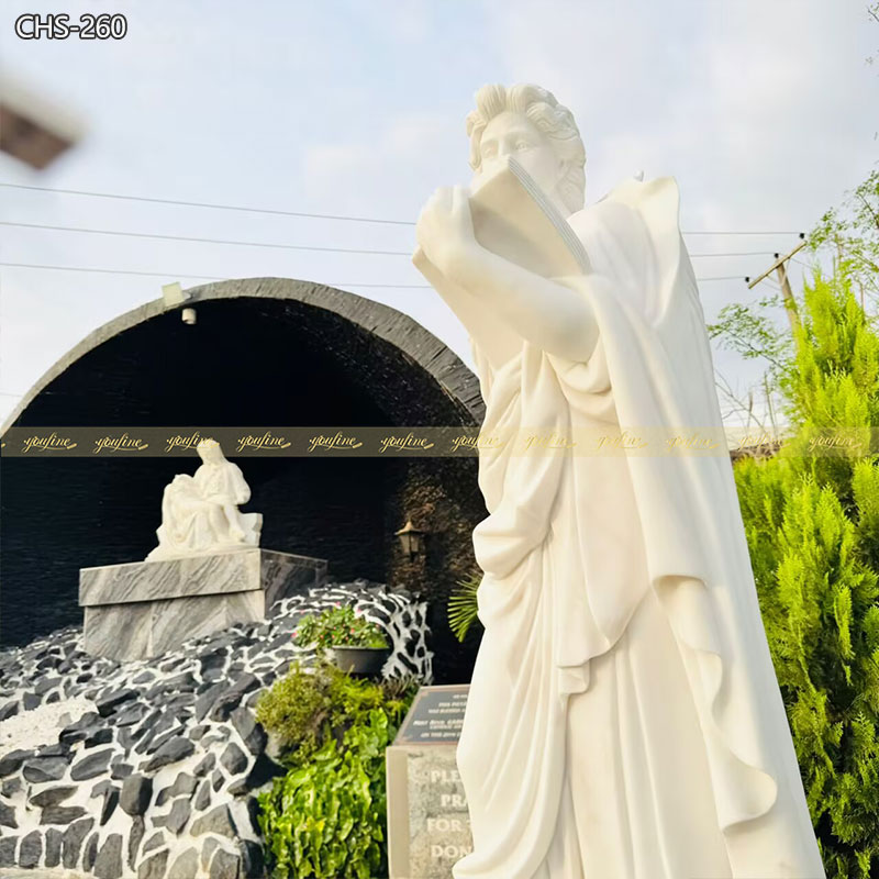 Marble St John Statue