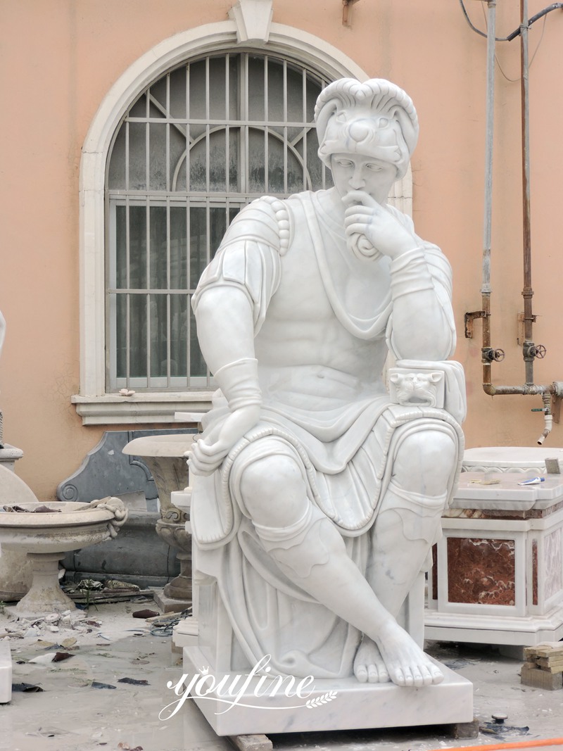 Greek man statue warrior