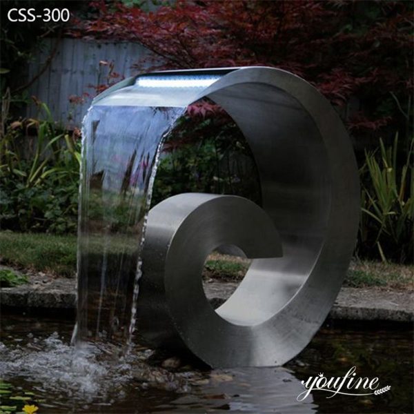 Modern Stainless Steel Water Fountain Manufacturer CSS-300