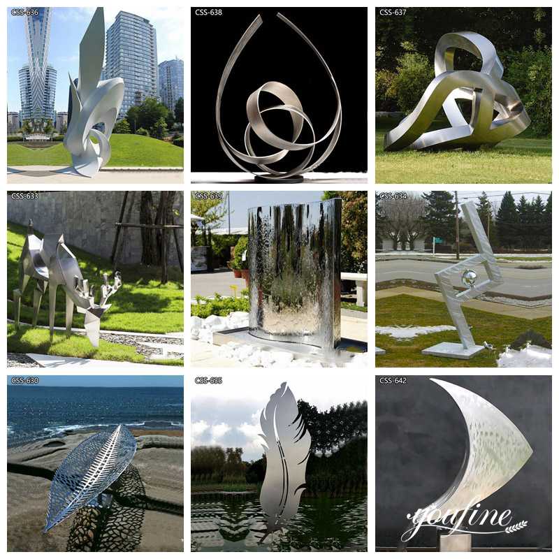 Stainless Steel Sculpture - YouFine Sculpture (3)