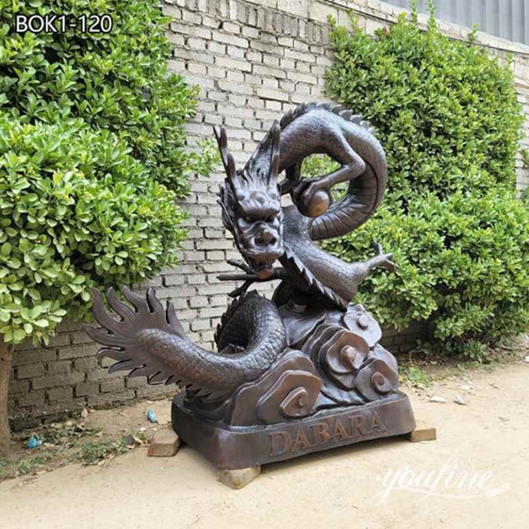 Bronze Dragon Water Fountain Outdoor Decor for Sale BOK1120 YouFine
