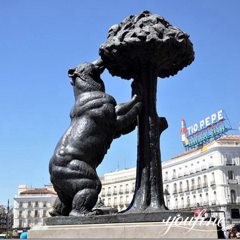 What is the Bear Statue in Madrid?