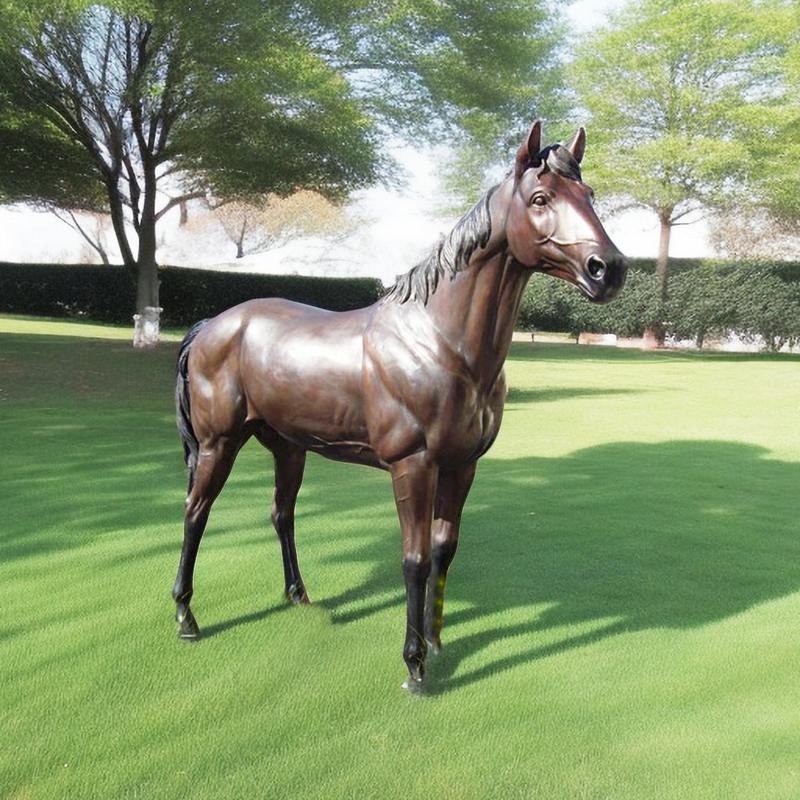 lifesize Outdoor Horse Sculpture