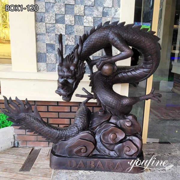 outdoor dragon statue-YouFine Sculpture