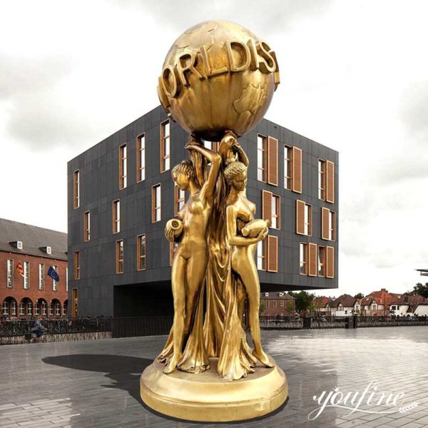 The World is Your Statue Life-size Details: