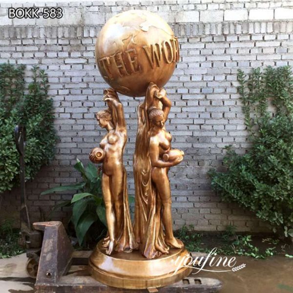 Life Size Famous Bronze the World is Yours Statue for Sale BOKK-583