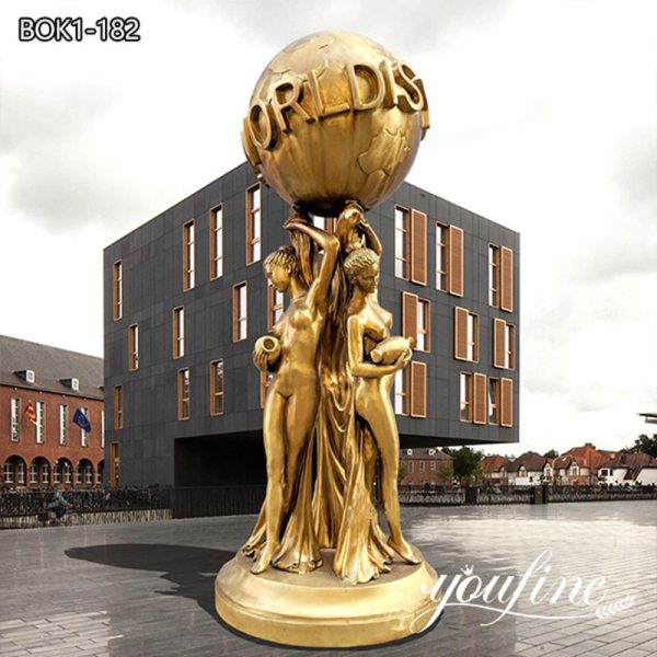 The World is Your Statue Life-size Details: