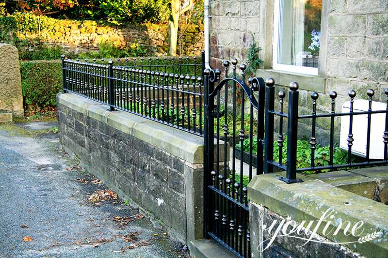 Description of Wrought Iron Garden Fence: