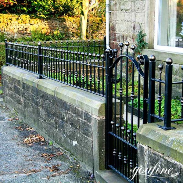 Description of Wrought Iron Garden Fence: