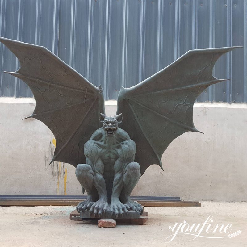 Introducing the Bronze Gargoyle Statue: