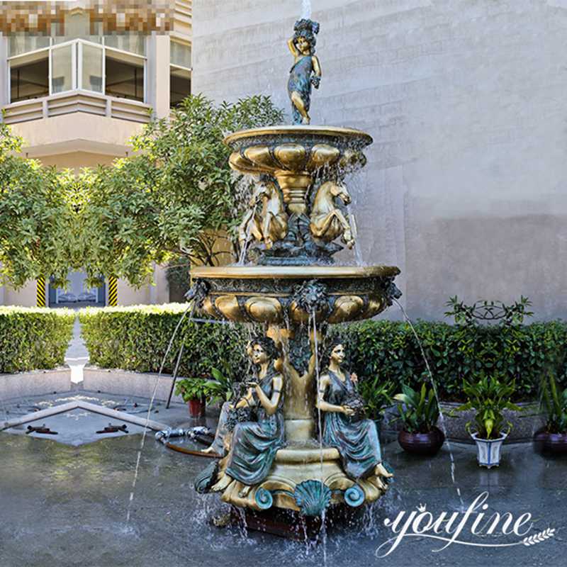 Bronze Fountain Details: