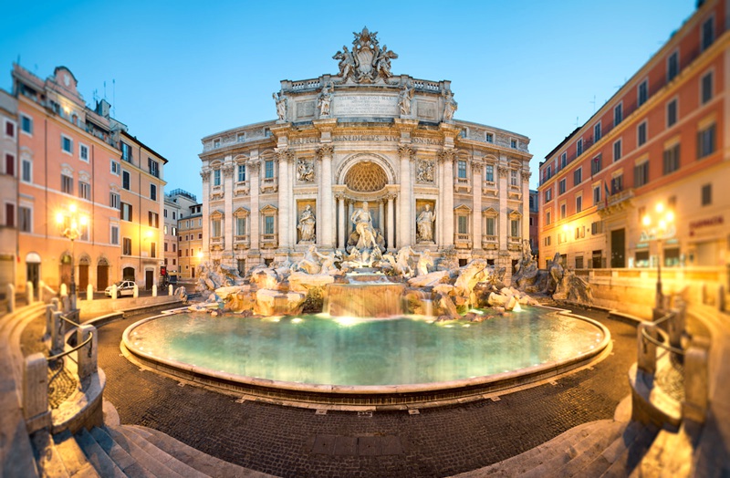 Italy Trevi Fountain