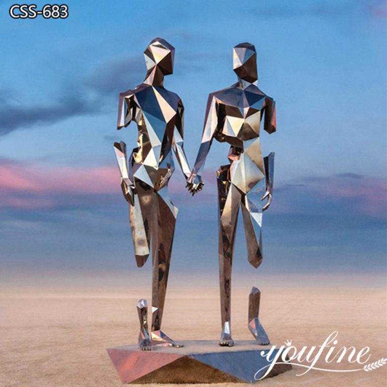 Large Modern Broken But Together Statue for Sale CSS-683
